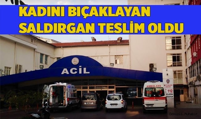 Kendisinden ayrılmak isteyen kadını bıçaklayan saldırgan teslim oldu