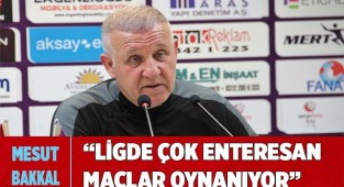 "Ligde çok enteresan maçlar oynanıyor"