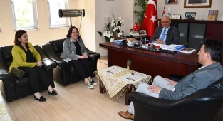 Milletvekili Nilgün Ök, Buldan'ı ziyaret etti