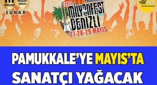 Milyonfest Denizli/Pamukkale’de sahne alacak sanatçılar belli oldu
