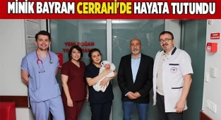 Minik Bayram Cerrahi'de hayata tutundu