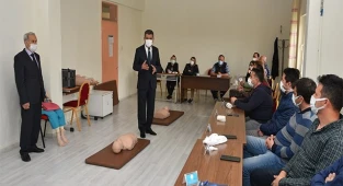 Öğretmenlere ilk yardım eğitimi