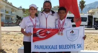 PAMUKKALE BELEDİYESPORDAN 13 MADALYA