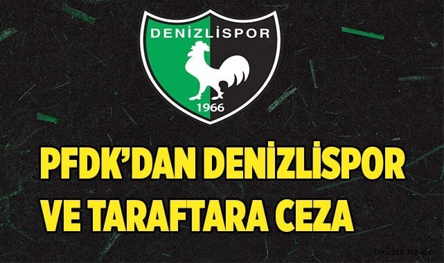 PFDK’dan Kulübe ve taraftara ceza