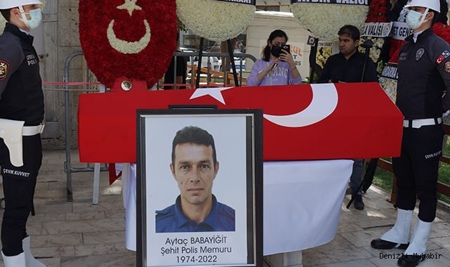 Şehit polis, gözyaşları içerisinde uğurlandı