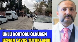 Ünlü doktoru öldüren uzman çavuş tutuklandı