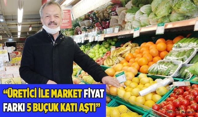 “Üretici ile market fiyat farkı 5 buçuk katı aştı”