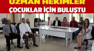 Uzman hekimler tedavi gören çocuklar için buluştu