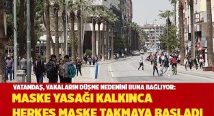 Vaka sayılarının azaldığı kentte, tedbirlere uyulması vatandaşı sevindirdi
