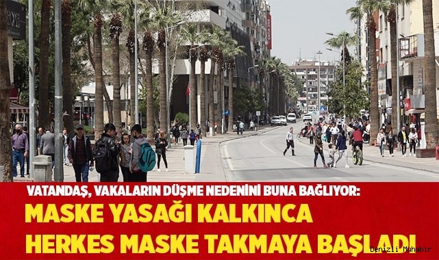 Vaka sayılarının azaldığı kentte, tedbirlere uyulması vatandaşı sevindirdi