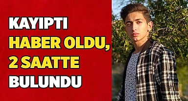 17 yaşındaki genç Sedat bulundu