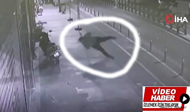 22 yaşındaki genç 4. kattan beton zemine düştü
