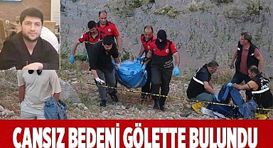 Baraj gölünde erkek cesedi bulundu