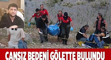 Baraj gölünde erkek cesedi bulundu