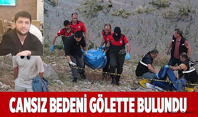 Baraj gölünde erkek cesedi bulundu