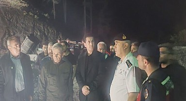 BAŞKAN GÜNGÖR ARAMA KURTARMA ÇALIŞMALARINI YAKINDAN TAKİP ETTİ!