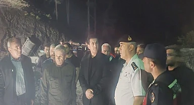 BAŞKAN GÜNGÖR ARAMA KURTARMA ÇALIŞMALARINI YAKINDAN TAKİP ETTİ!