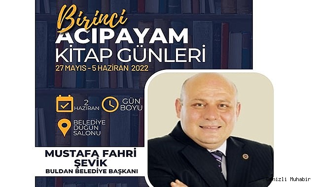 BAŞKAN ŞEVİK KİTAPLARINI İMZALAYACAK