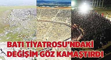 Batı Tiyatrosu’ndaki değişim göz kamaştırdı