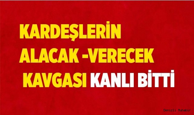 Bayramda bir araya geldiği kardeşini bıçaklayarak öldürdü