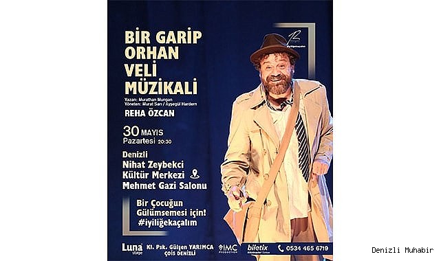 “BİR GARİP ORHAN VELİ” MÜZİKALİ KÖY OKULLARINDAKİ ÇOCUKLAR İÇİN SAHNELENECEK