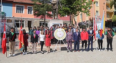 Çameli'de Gençlik Haftası Çelenk Sunma Töreni Gerçekleştirildi