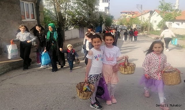 Çocuklar 3 asırlık arife geleneğini yaşattı