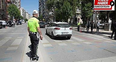 Denizli’de 'Yayalar için 5 adımda güvenli trafik' uygulaması yapıldı