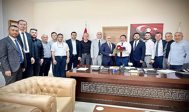 DENİZLİ EMLAKÇILAR ODASI TAPU MÜDÜRLÜĞÜ ZİYARET ETTİ
