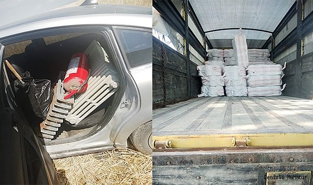 Fabrikaya giren hırsızlar 11 ton iplik çaldı