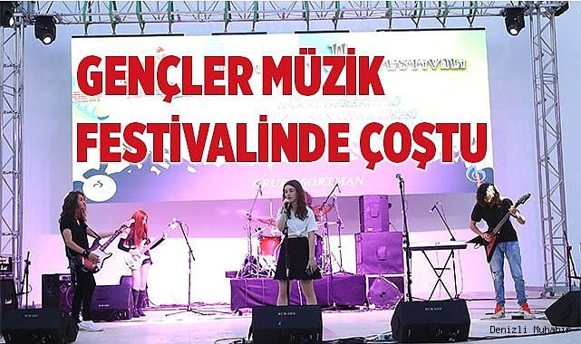 GENÇLER MÜZİK FESTİVALİNDE ÇOŞTU