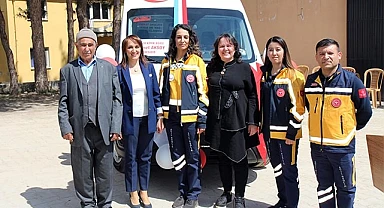 Hayırsever vatandaştan sağlık müdürlüğüne ambulans bağışı