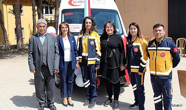Hayırsever vatandaştan sağlık müdürlüğüne ambulans bağışı