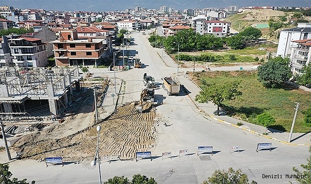 HÜSEYİN ÇOKAL CADDESİ’NDE ÇALIŞMALAR BAŞLADI