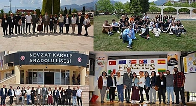 Konuk öğrenciler Denizli’ye hayran kaldı
