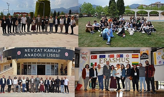 Konuk öğrenciler Denizli’ye hayran kaldı