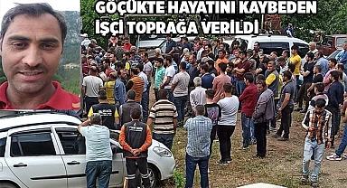 Maden ocağındaki göçükte hayatını kaybeden işçi toprağa verildi