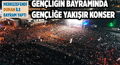Merkezefendi’de bayram Duman konseriyle kutlandı