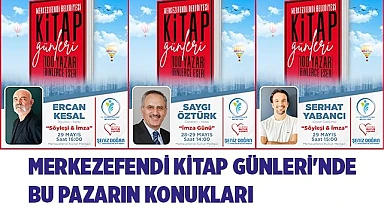 Merkezefendi Kitap Günleri'nde Bu Pazarın Konukları