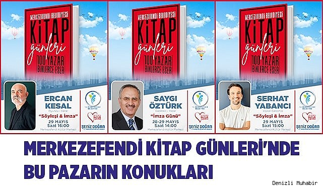 Merkezefendi Kitap Günleri'nde Bu Pazarın Konukları