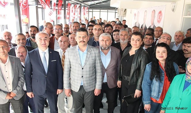 MHP Denizli Teşkilatı Bayramlaşma Töreninde Buluştu