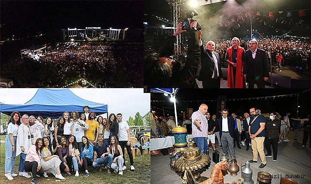 Öğrenciler, PAÜ Bahar Şenliklerinde Beş Gün Boyunca Doyasıyla Eğlendiler