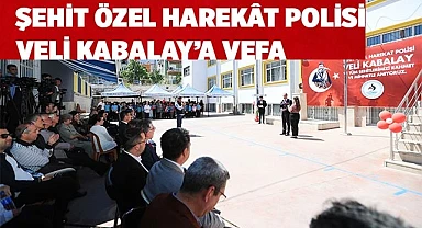 PAMUKKALE BELEDİYESİ’NDEN ŞEHİT ÖZEL HAREKÂT POLİSİ VELİ KABALAY’A VEFA