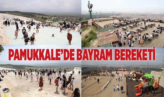 PAMUKKALE’DE BAYRAM BEREKETİ