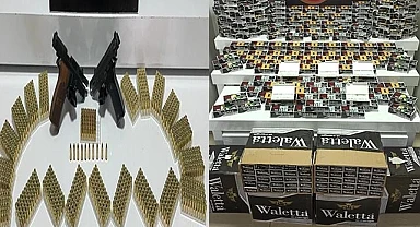 Silah kaçakçısından ele geçirilen çok sayıda fişek şaşırttı