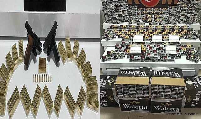 Silah kaçakçısından ele geçirilen çok sayıda fişek şaşırttı
