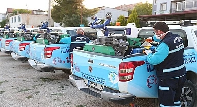 SİVRİSİNEK VE HAŞERESİZ BİR YAZ İÇİN İLAÇLAMA ÇALIŞMALARI BAŞLADI