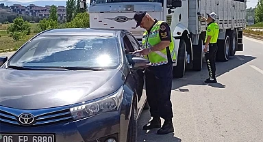 Trafik ekiplerinden 'yaya önceliği' denetimi