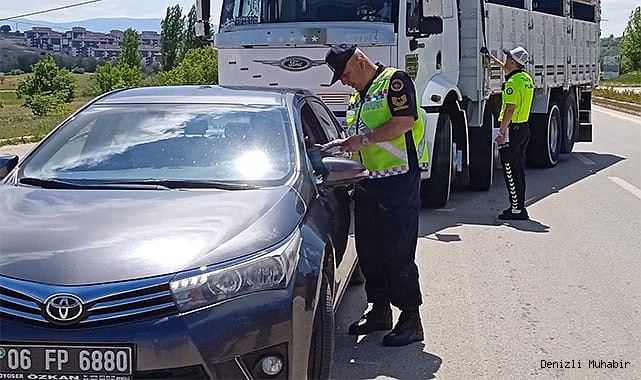 Trafik ekiplerinden 'yaya önceliği' denetimi
