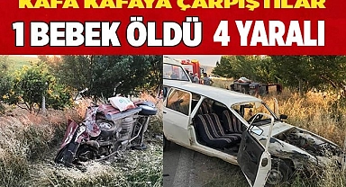 1 bebek öldü, 4 kişi yaralandı